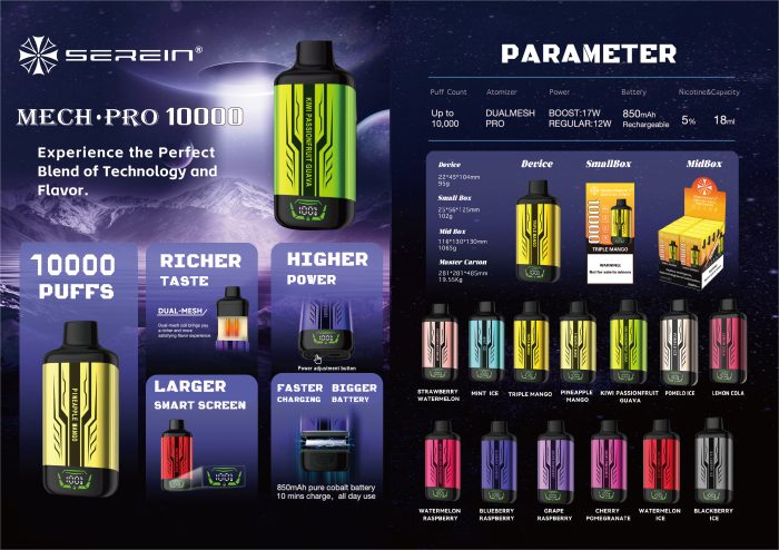 Serein Mech Pro 10000 Puff